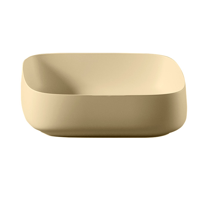 Раковина для ванной ArtCeram Cognac 55х35 см керамика желтый COL008 12;00