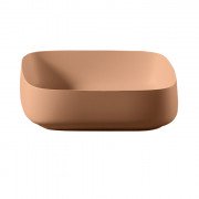 Раковина для ванної ArtCeram Cognac 55х35 см кераміка помаранчевий COL008 13;00