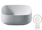 Раковина для ванной ArtCeram Cognac 46х41 см керамика каррара COL007 47;00