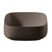 Раковина для ванної ArtCeram Cognac 46х41 см кераміка коричневий COL007 39;00