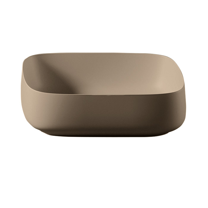 Раковина для ванной ArtCeram Cognac 56х41 см керамика светло-коричневый COL009 40;00