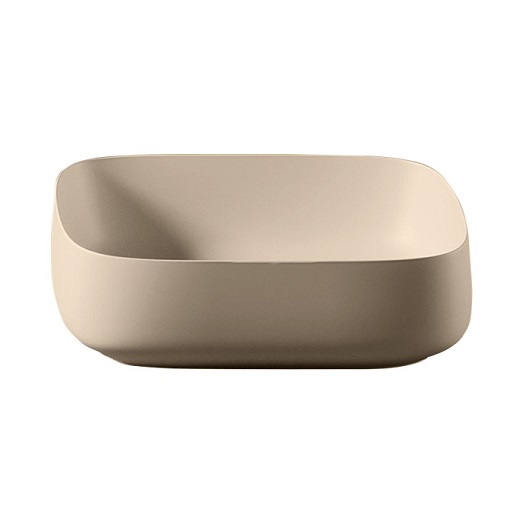 Раковина для ванної ArtCeram Cognac 56х41 см кераміка бежевий COL009 41;00