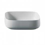 Раковина для ванної кімнати ArtCeram Cognac 56х41 см кераміка білий COL009 01;00