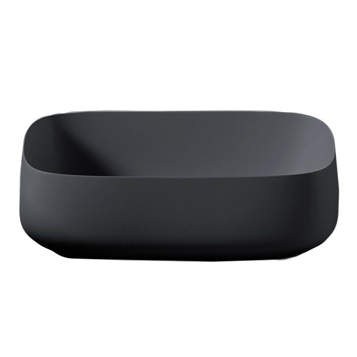 Раковина для ванної кімнати ArtCeram Cognac 56х41 см кераміка чорний COL009 03;00