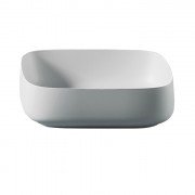 Раковина для ванної кімнати ArtCeram Cognac 56х41 см кераміка білий COL009 01;00