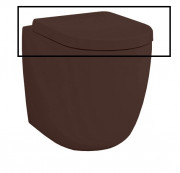 Сиденье с крышкой для унитаза ArtCeram File 2.0 SoftClose дюропласт коричневый FLA002 39