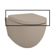 Сиденье с крышкой для унитаза ArtCeram File 2.0 SoftClose дюропласт бежевый FLA002 41