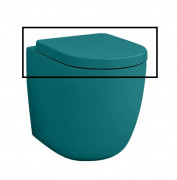 Сидіння із кришкою для унітазу ArtCeram File 2.0 SoftClose дюропласт зелений FLA002 43