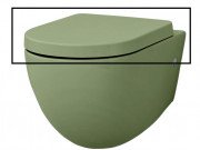 Сиденье с крышкой для унитаза ArtCeram File 2.0 SoftClose дюропласт зеленый шалфей FLA002 44