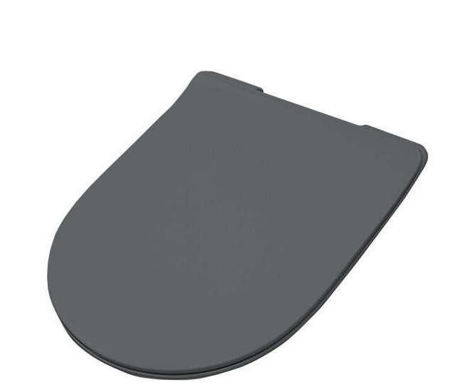 Сидіння з унітазною кришкою ArtCeram File 2.0 SoftClose дюропласт сіро-синій (денім) FLA014 37