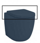Сиденье с крышкой для унитаза ArtCeram File 2.0 SoftClose дюропласт темно-синий FLA002 36