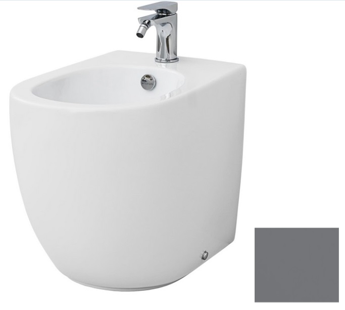 Биде напольное ArtCeram File 2.0 37х53 см керамика серо-синий (деним) FLB002 37;00