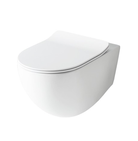 Підвісний унітаз ArtCeram File 2.0 безободковий 37х53 см кераміка білий матовий FLV004 05;30