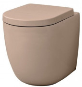 Унитаз напольный ArtCeram File 2.0 безободковый 37х53 см керамика светло-коричневый FLV005 40;00