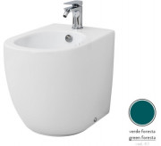 Біде для підлоги ArtCeram File 2.0 37х53 см кераміка зелений FLB002 43;00