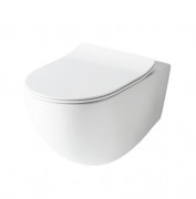 Унитаз подвесной ArtCeram File 2.0 безободковый 37х53 см керамика белый FLV004 01;30