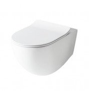 Унитаз подвесной ArtCeram File 2.0 безободковый 37х53 см керамика белый FLV004 01;30