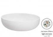 Раковина для ванной ArtCeram Jolie Ø50 см керамика terrazzo chiaro JOL001 89;00