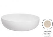 Раковина для ванной ArtCeram Jolie Ø50 см керамика травертин JOL001 45;00