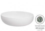 Раковина для ванної кімнати ArtCeram Jolie Ø50 см кераміка terrazzo scuro JOL001 88;00