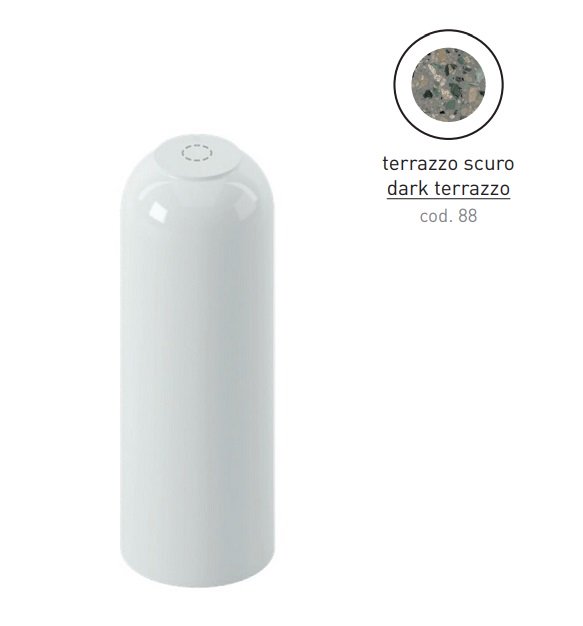 Пьедестал для раковины Artceram Jolie керамика terrazzo scuro JOC001 88;00