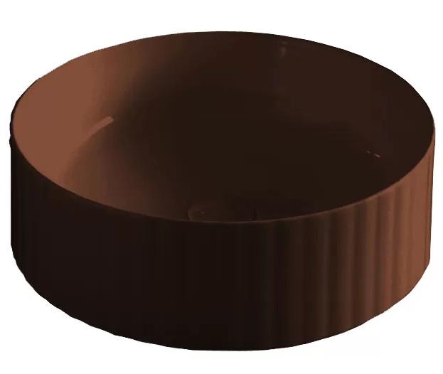 Раковина для ванної кімнати ArtCeram Millerighe Ø44 см кераміка коричневий OSL010 39;00