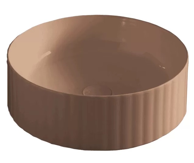 Раковина для ванной ArtCeram Millerighe Ø44 см керамика светло-коричневый OSL010 40;00