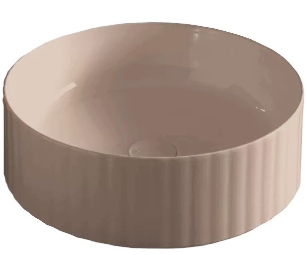 Раковина для ванной ArtCeram Millerighe Ø44 см керамика бежевый OSL010 41;00