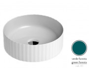 Раковина для ванной ArtCeram Millerighe Ø44 см керамика зеленый OSL010 43;00