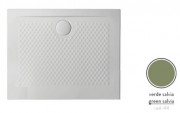 Душовий піддон Artceram Texture 90х72 см кераміка зелена шавлія PDR017 44;00