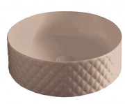 Раковина для ванної ArtCeram Rombo Ø44 см кераміка бежевий OSL009 41;00