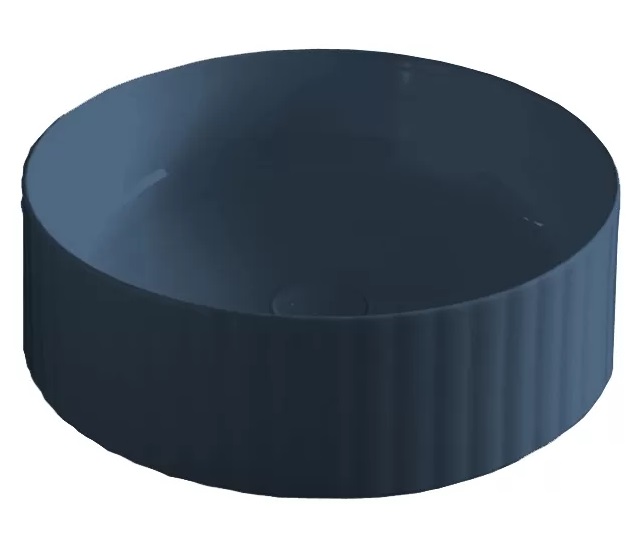 Раковина для ванної кімнати ArtCeram Millerighe Ø44 см кераміка темно-синій OSL010 36;00