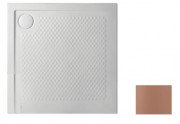 Душевой поддон Artceram Texture 90х90 см керамика светло-коричневый PDQ008 40;00