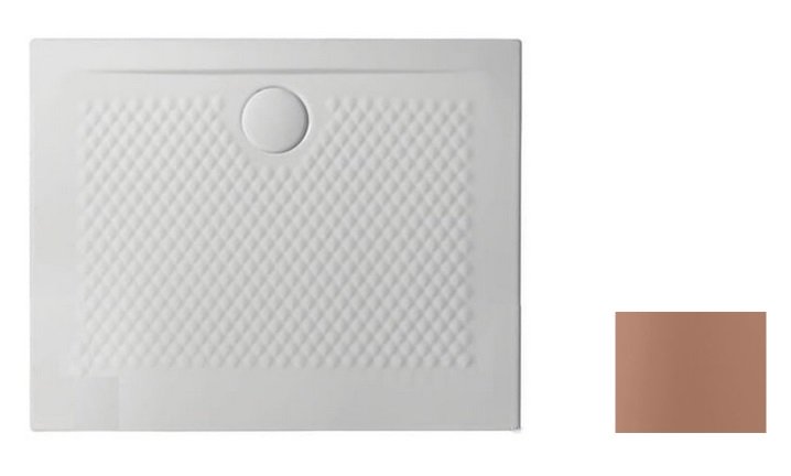 Душевой поддон Artceram Texture 90х72 см керамика светло-коричневый PDR017 40;00