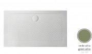 Душовий піддон Artceram Texture 120х70 см кераміка зелена шавлія PDR020 44;00