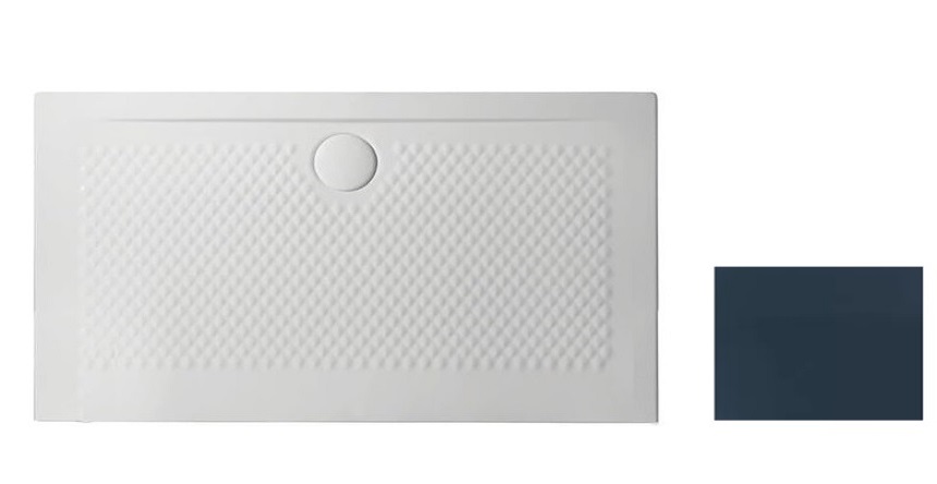 Душевой поддон Artceram Texture 140х80 см керамика темно-синий PDR022 36;00