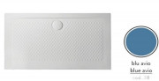 Душевой поддон Artceram Texture 140х80 см керамика синий PDR022 38;00