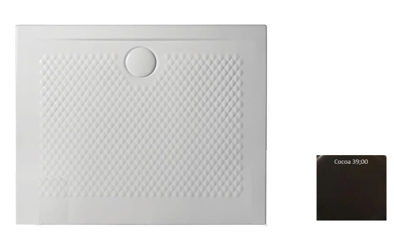 Душевой поддон Artceram Texture 100х80 см керамика коричневый PDR019 39;00