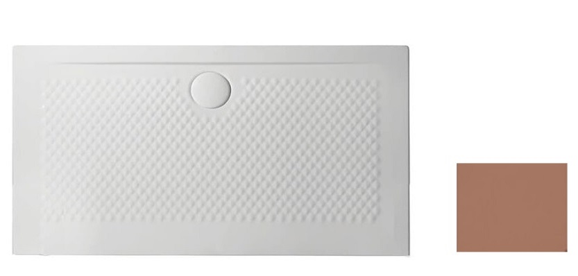 Душевой поддон Artceram Texture 140х80 см керамика светло-коричневый PDR022 40;00