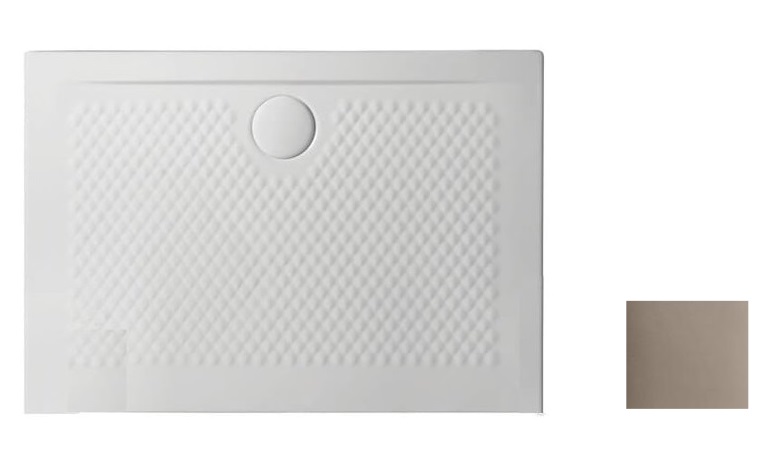 Душовий піддон Artceram Texture 100х80 см кераміка бежевий PDR019 41;00