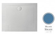 Душевой поддон Artceram Texture 100х80 см керамика синий PDR019 38;00