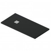 Душевой поддон Artceram Lapis 70х120 см керамика черный матовый PDR025 17;00