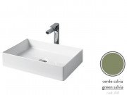 Раковина для ванной ArtCeram Scalino 55х38 см керамика зеленый шалфей SCL002 44;00