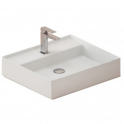 Раковина для ванной ArtCeram Scalino 55х48 см керамика белый SCL007 01;00