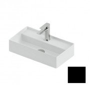 Раковина для ванной ArtCeram Scalino 50х27 см керамика черный матовый SCL006 17;00