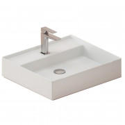 Раковина для ванної кімнати ArtCeram Scalino 55х48 см кераміка білий SCL007 01;00