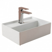 Раковина для ванної кімнати ArtCeram Scalino 38х27 см кераміка білий SCL005 01;00