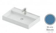 Раковина для ванной ArtCeram Scalino 75х48 см керамика синий SCL008 38;00