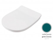 Сиденье с крышкой для унитаза ArtCeram Ten Soft-Close дюропласт зеленый TEA011 43
