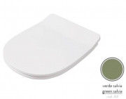 Сидіння з кришкою для унітазу ArtCeram Ten Soft-Close дюропласт зелена шавлія TEA011 44